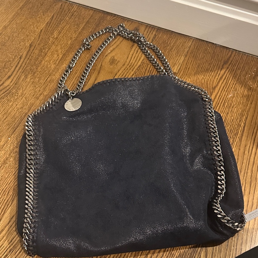 Black Chain-Trimmed Women's Bag - Picture 2 of 2